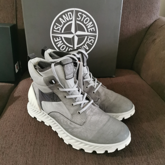 STONE ISLAND X ECCO ANKLE SHOES - Picture 10 of 11